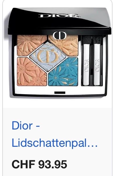 Dior Make-up: DIOR Lidschatten Palette Limitiert NP. 93.- – Nuovo (secondo la descrizione) da Rüfenacht BE venduto da Milena_1 1