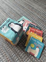 Stoffwürfel mit Gute Nacht Buch Set Kinder Kleinkind