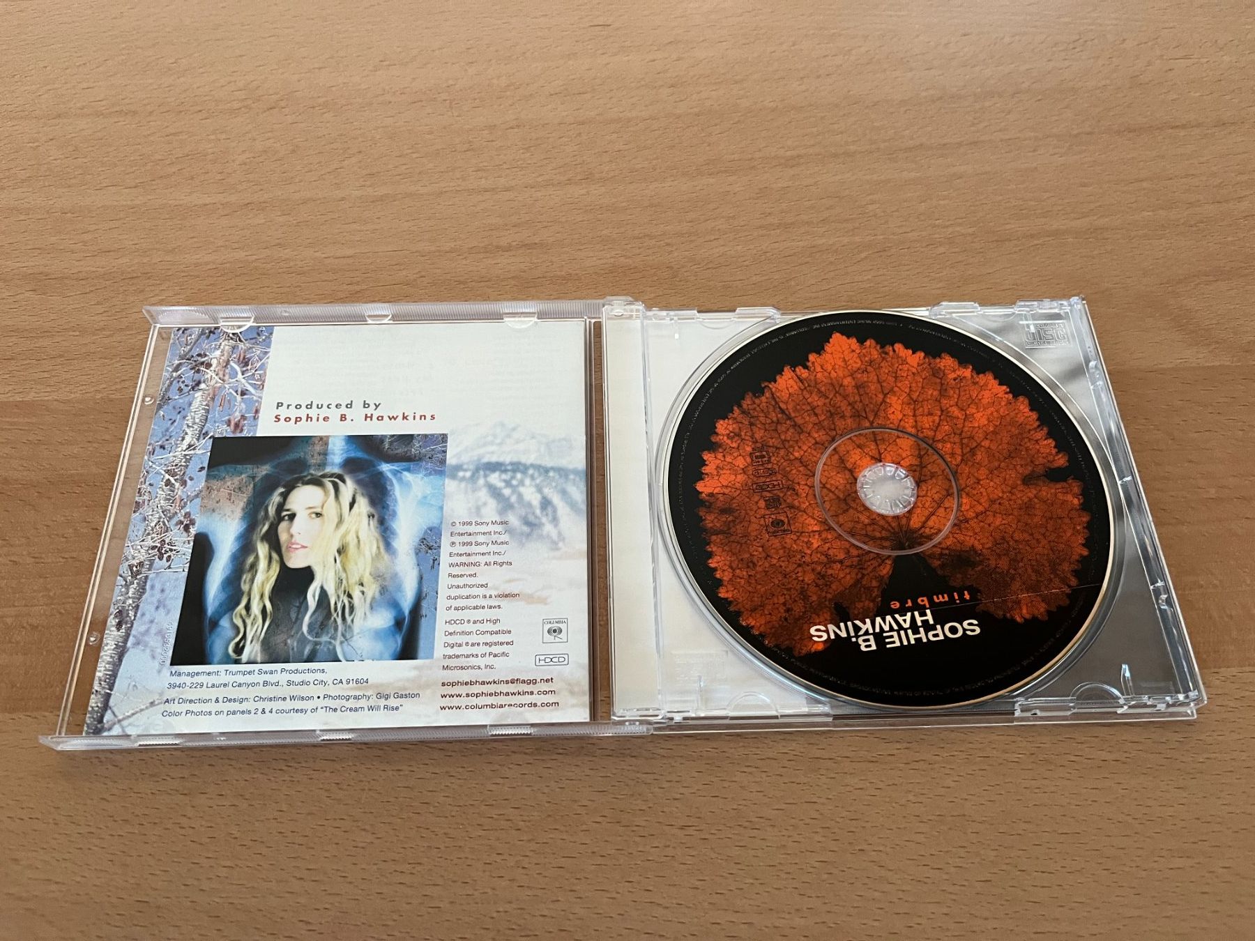 CDs: Sophie B. Hawkins - Timbre – Gebraucht aus Bätterkinden von emmentaler2008 1
