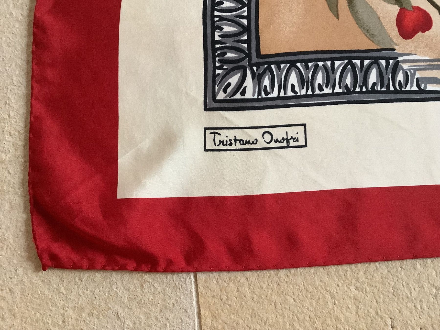 Foulard & Sciarpe: Tristano Onofri - Seidentuch – Usato da Hausen AG venduto da lisa963 2