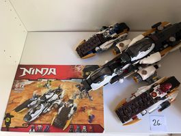 Lego NINJA / Ninjago Ultra-Fahrzeug No. 20529 inkl. Drachen