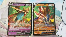 Zacian V & Zamazenta V Pokemon Celebrations 25th