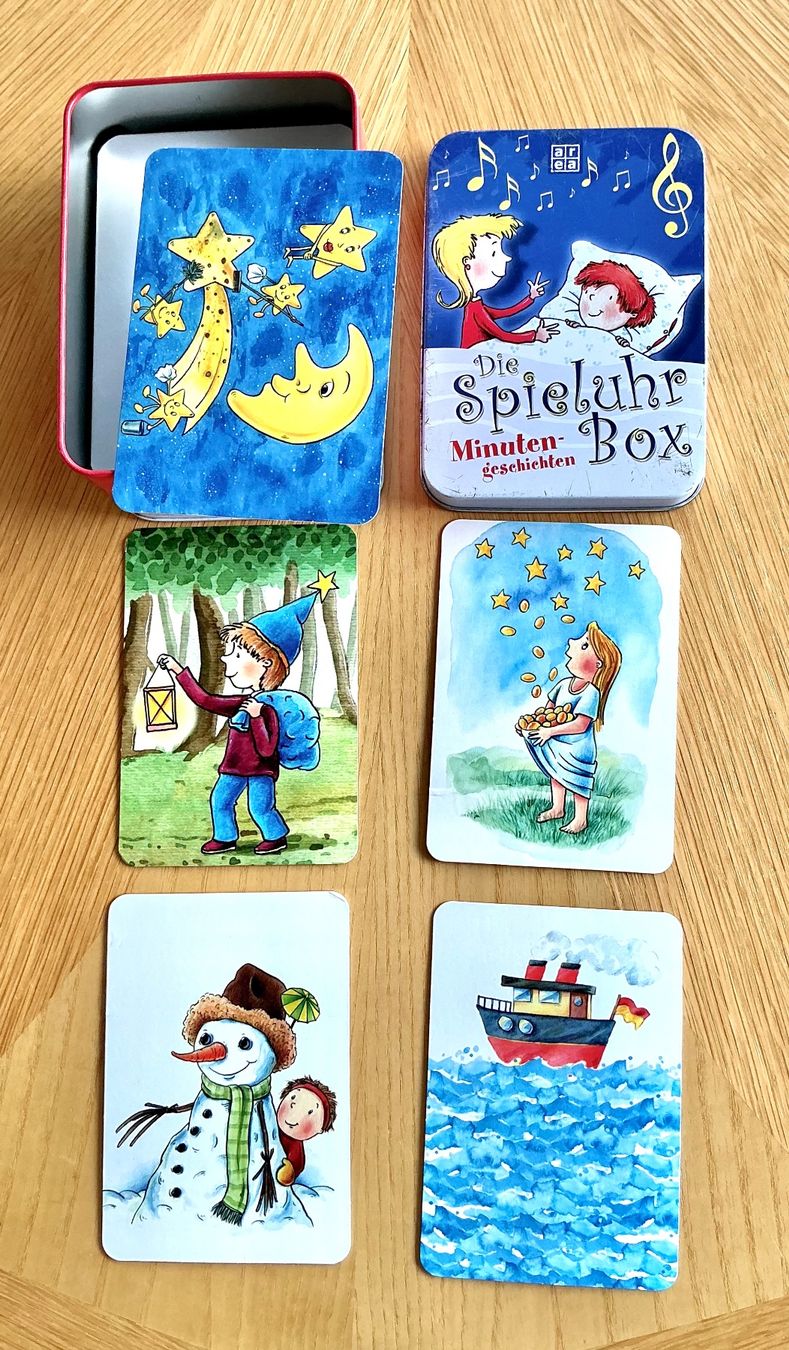 Spieldosen: ÄLTERESPIELUHR BOX MINUTENGESCHICHTEN – Gebraucht aus Zell LU von Silvermemory 2