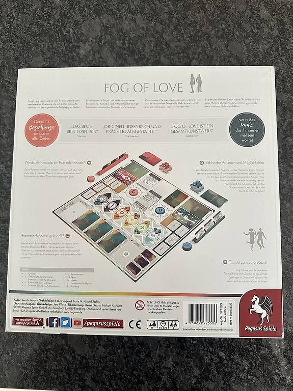 Spiele: Brettspiel "Fog of Love" – Gebraucht aus Boningen von Flave00 2