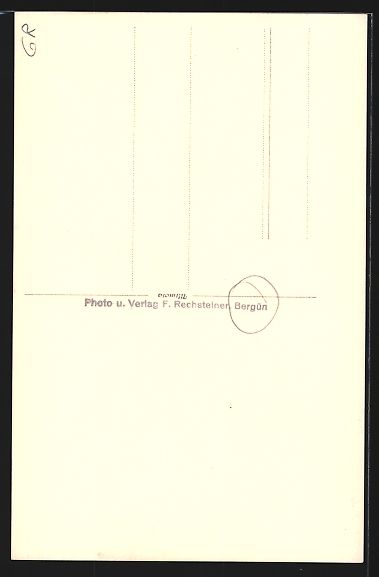Cartoline postali: AK Bergün, Ansicht des Römerturms – Usato da Berlin venduto da bartko-reher 1
