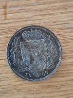 Silbermünze Liechtenstein 1900, 1 Krone Johann II. Fürst