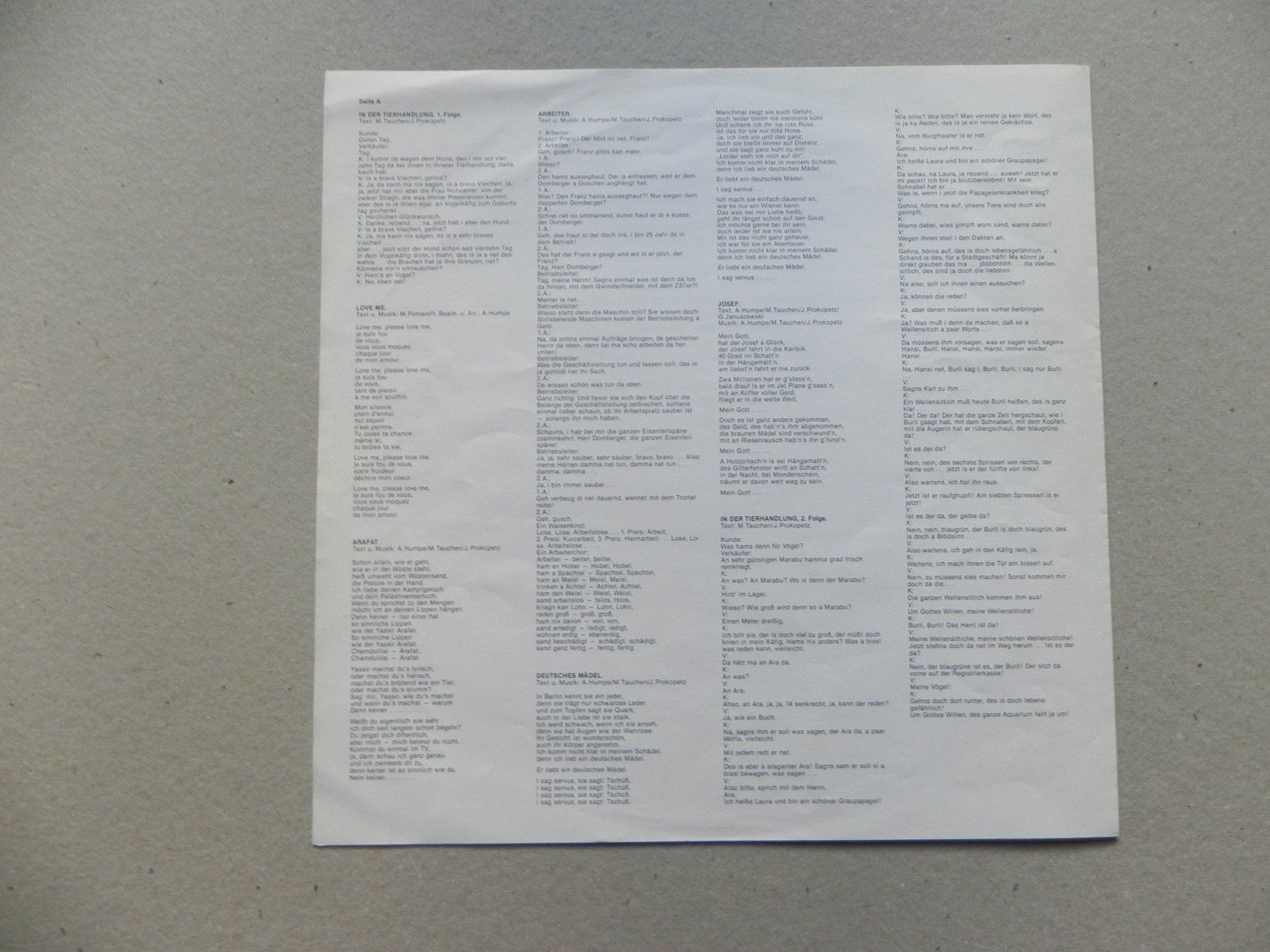 Dischi in vinile: LP Deutsch Ostereich Döf 1983 mit Hit Codo aus der Ferne ... – Usato da Siebnen venduto da krimsie 2