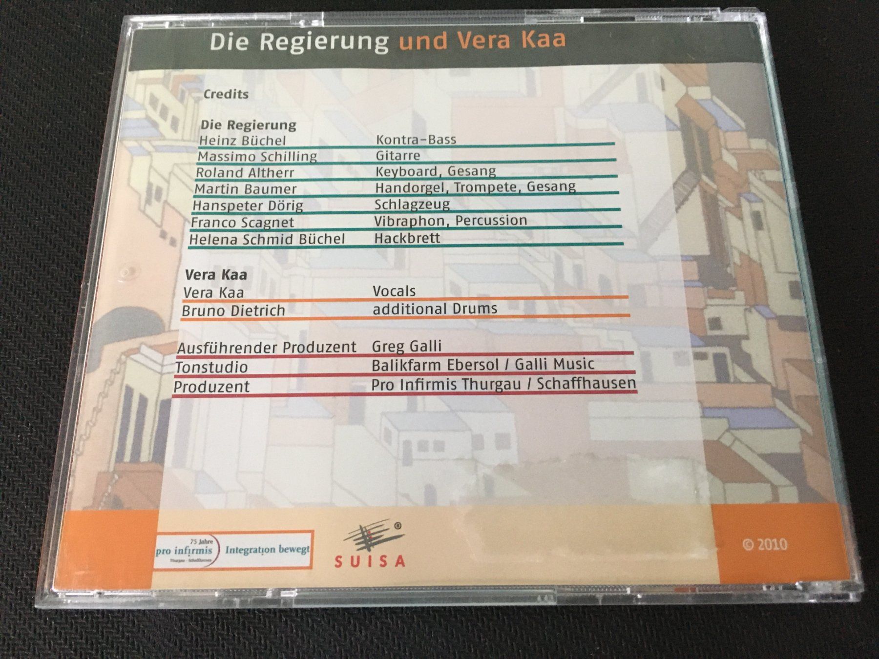 CD: Die Regierung und Vera Kaa -CD- – Usato da St.Gallen venduto da MedienJoe 2