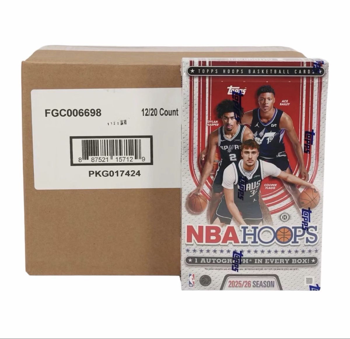 Topps Carte collezionabili: Topps NBA Hoops Basketball Case – Nuovo e nell'imballaggio originale da Ibach venduto da fashionrenewable