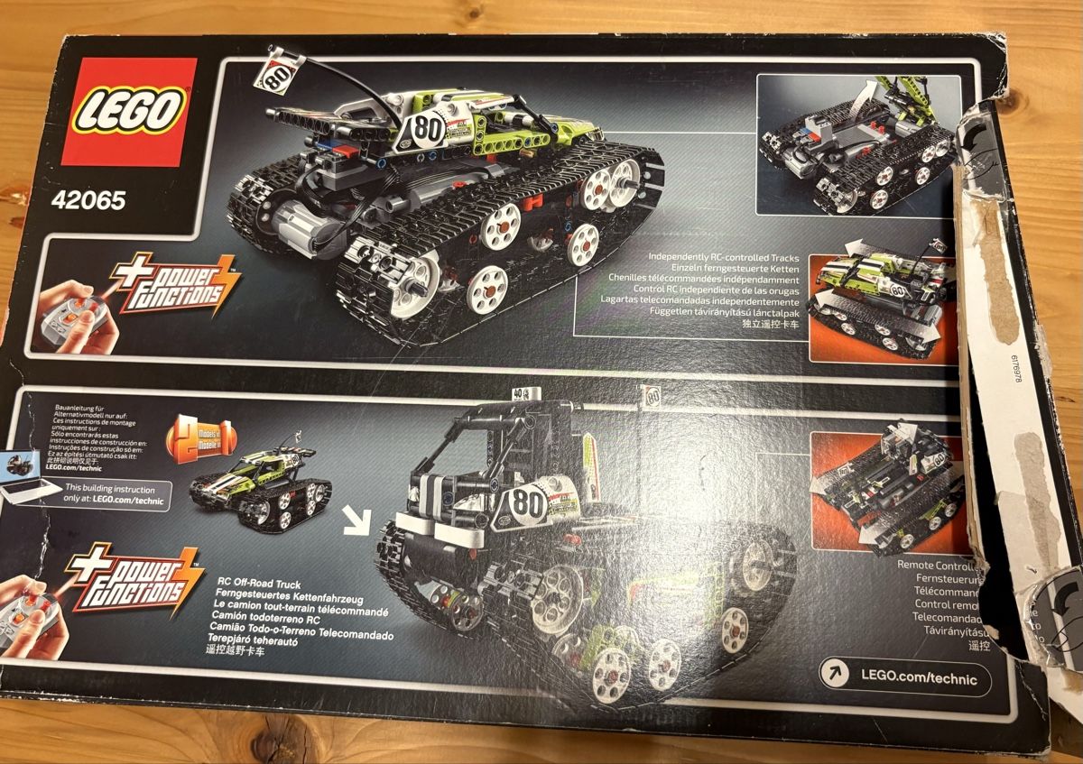 LEGO Technic RC Tracked Racer 42065 mit OVP und Anleitung (Gebraucht ...