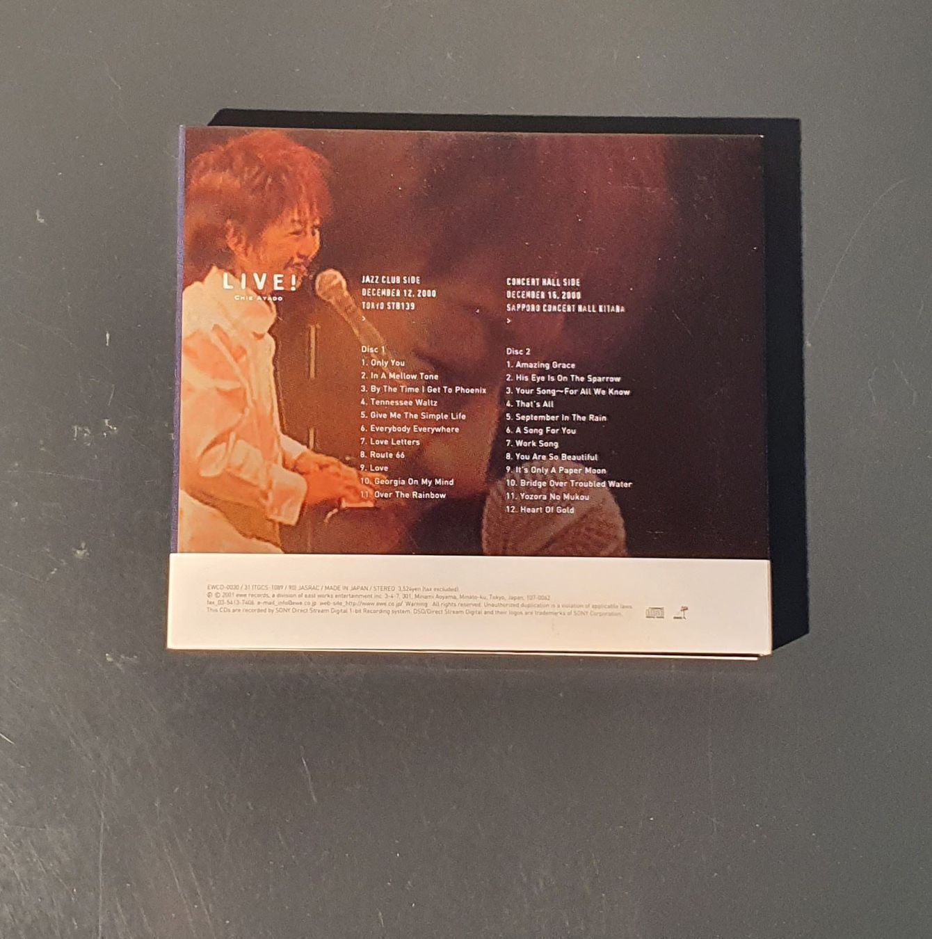 CD: Chie Ayado – Live! – Usato da Dübendorf venduto da Povo 3