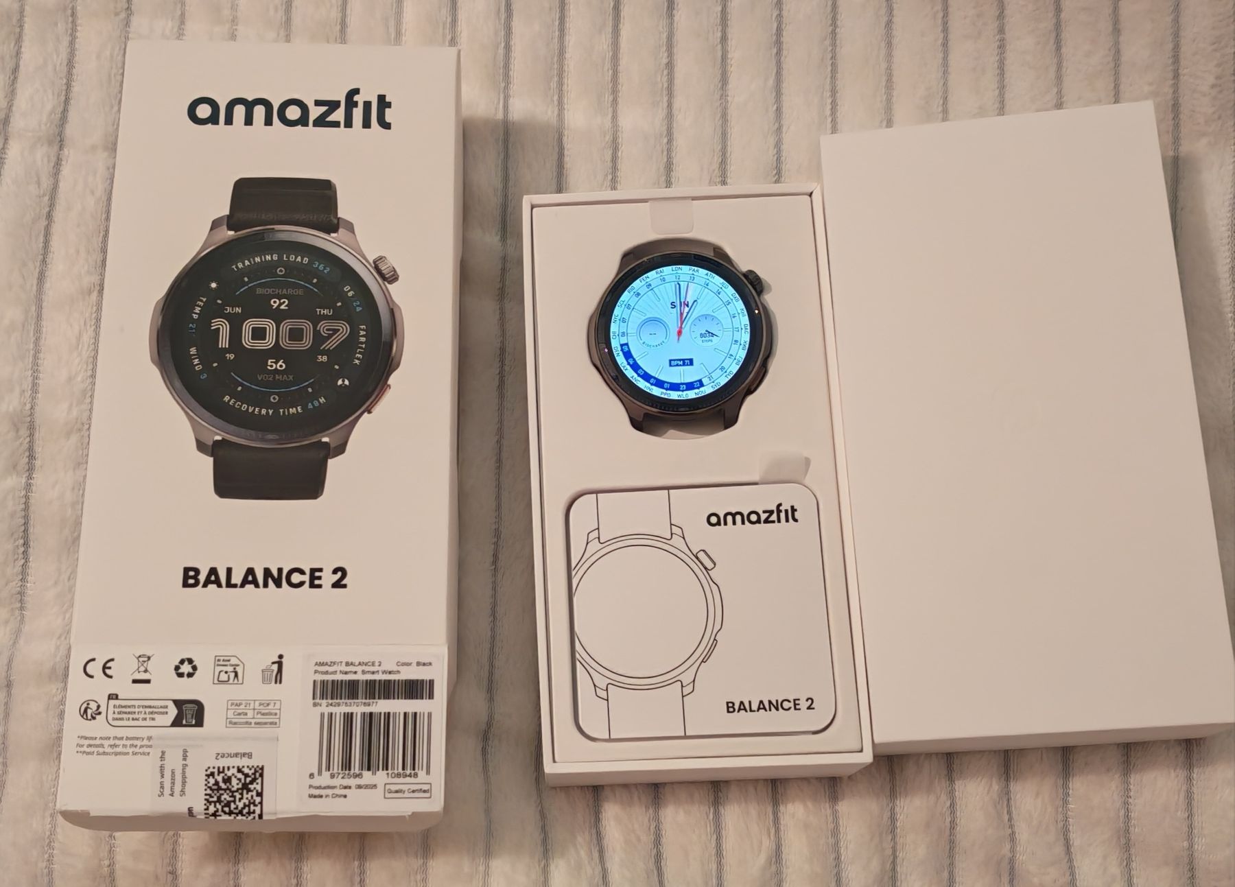Amazfit Smartwatch: Amazfit Balance 2 neu – Nuovo (secondo la descrizione) da Tobel venduto da Snicket 1