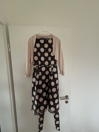 Phase Eight Kleid mit Pünktli Gr. 8 / 36 inkl. Jäckli