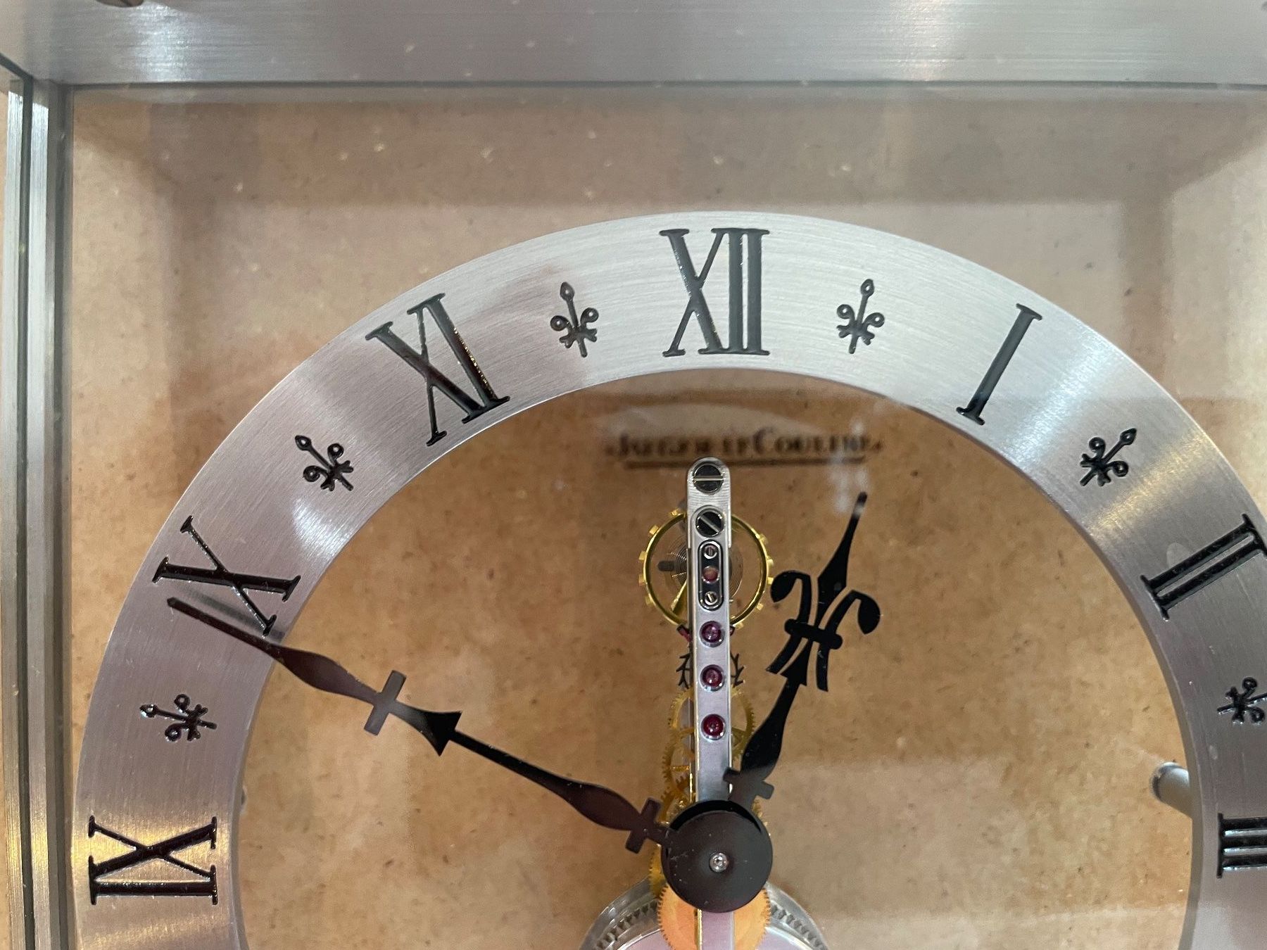 Jaeger-Lecoultre Stand- & Wanduhren: Jager LeCoultre Tischuhr Stabwerk – Gebraucht aus Nendaz von martig01 5