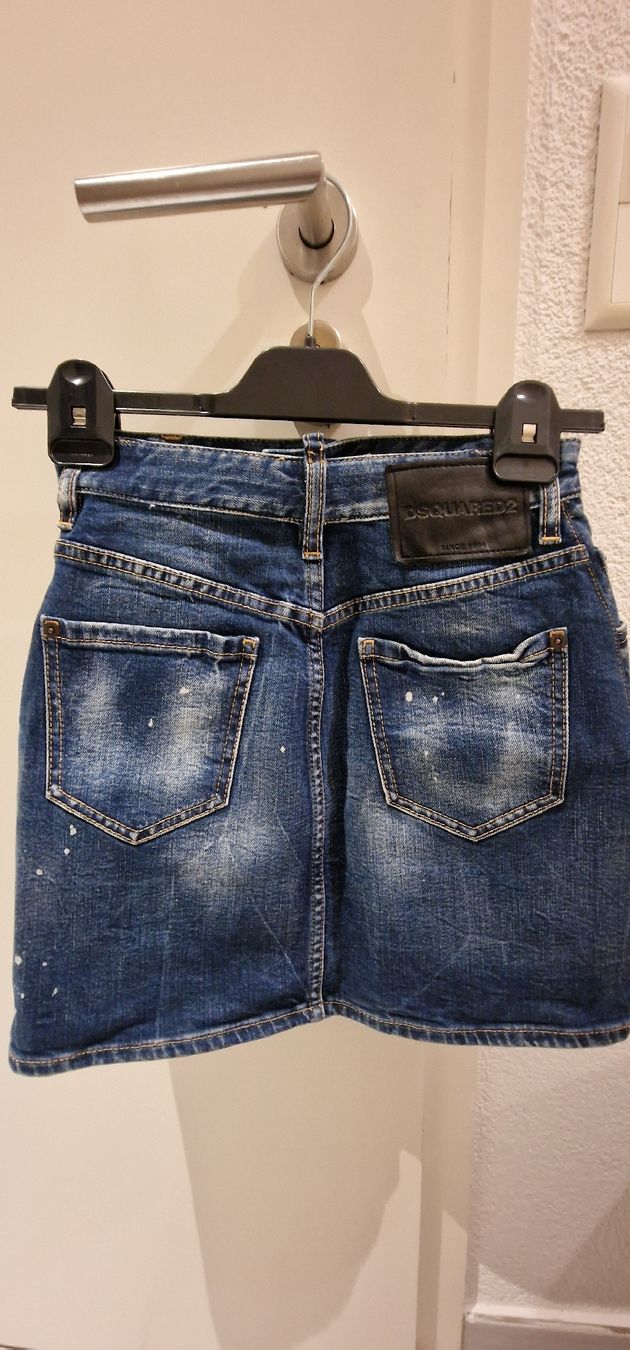 Dsquared2 Gonne: Dsquared 2 Icon Jeansrock – Usato da Oftringen venduto da bin_2wk8 1