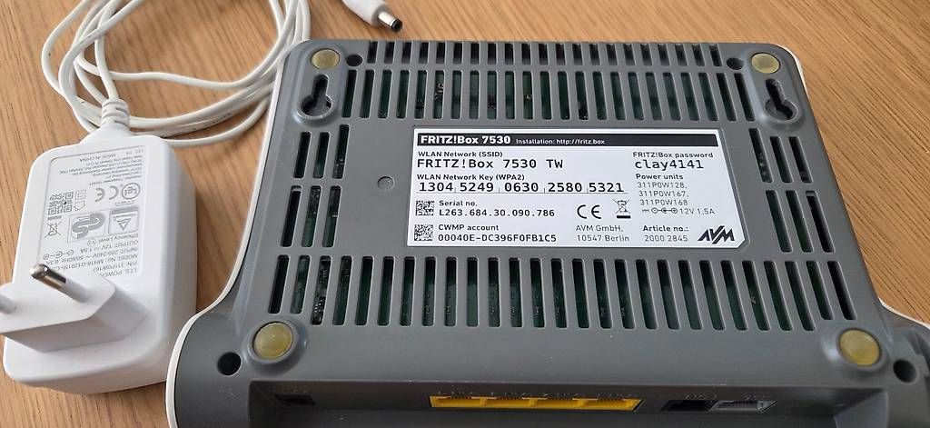 Modem & Router: FritzBox 7530 TW Internet Router Wlan Wifi Dect – Usato da Fehraltorf venduto da Kischde 1