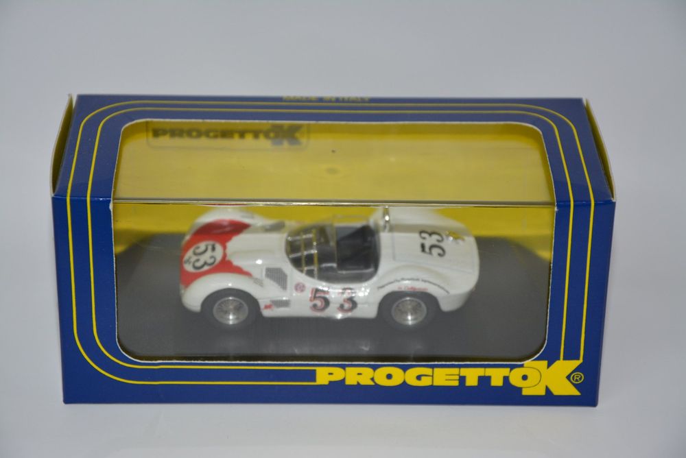 Modèle Réduit Maserati Birdcage T61 #25 Nassau 1960 - Échelle 1/43 - Progetto K - Occasion