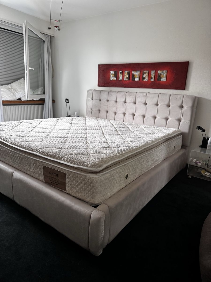 Lits: mySTIL Boxspringbett beige – Neuf (Voir description) à Oberrieden par Cookie47