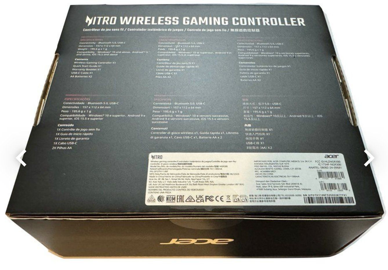Manettes: NITRO WIRELESS GAMING CONTROLLER - ACER – Neuf avec emballage d'origine à Wisen par Tukta08 2