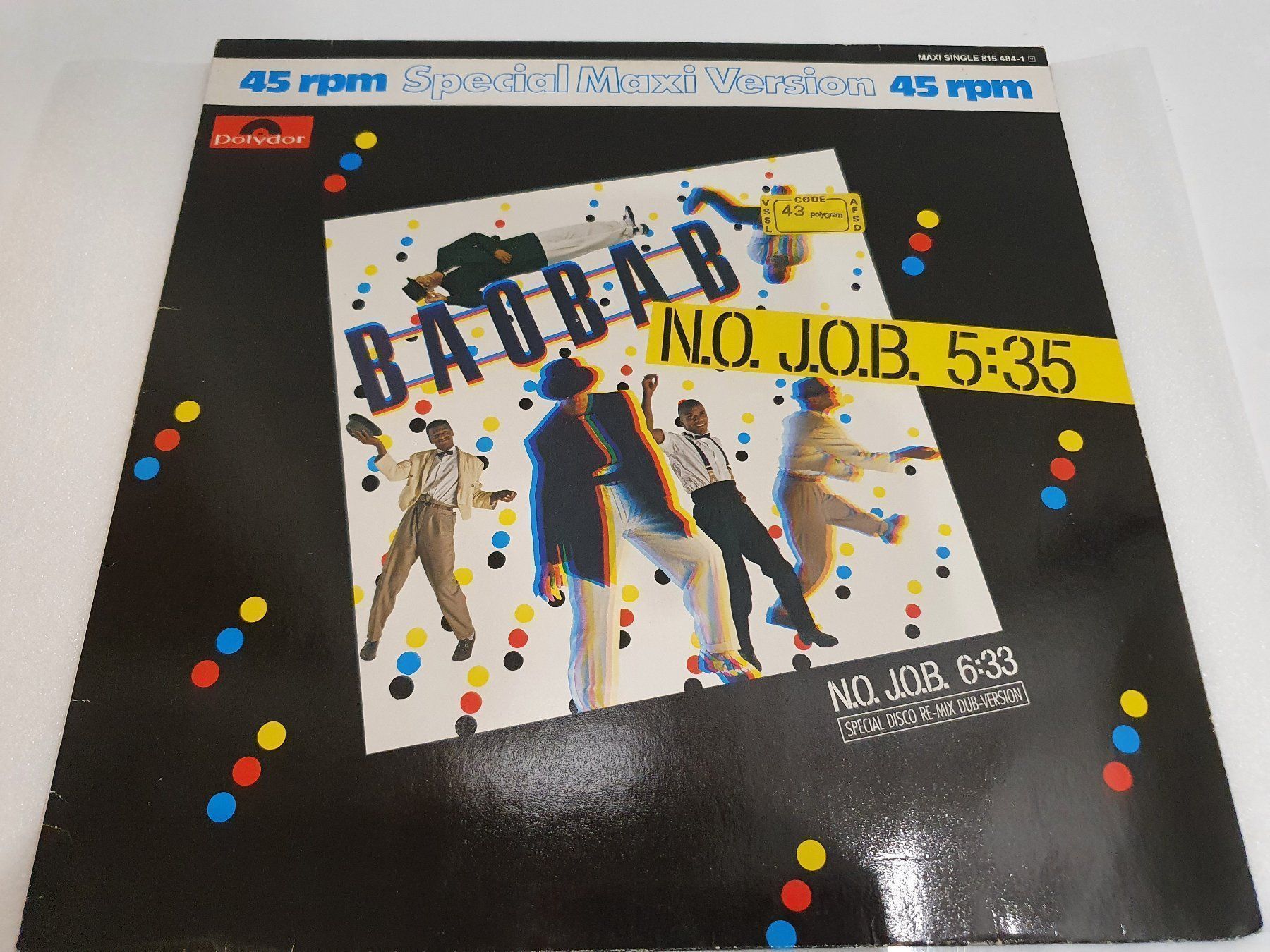 Dischi in vinile: Baobab - N.O. J.O.B. – Usato da Uster venduto da Vinyl-Leidenschaft