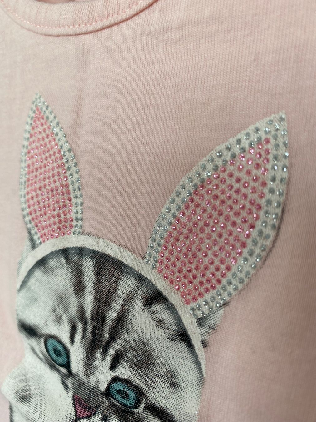 Maglioni & Felpe: TOP - Gr 74 Langarm Shirt Katze Strass – Usato da Rickenbach b. Wil venduto da sunneschii_ 5
