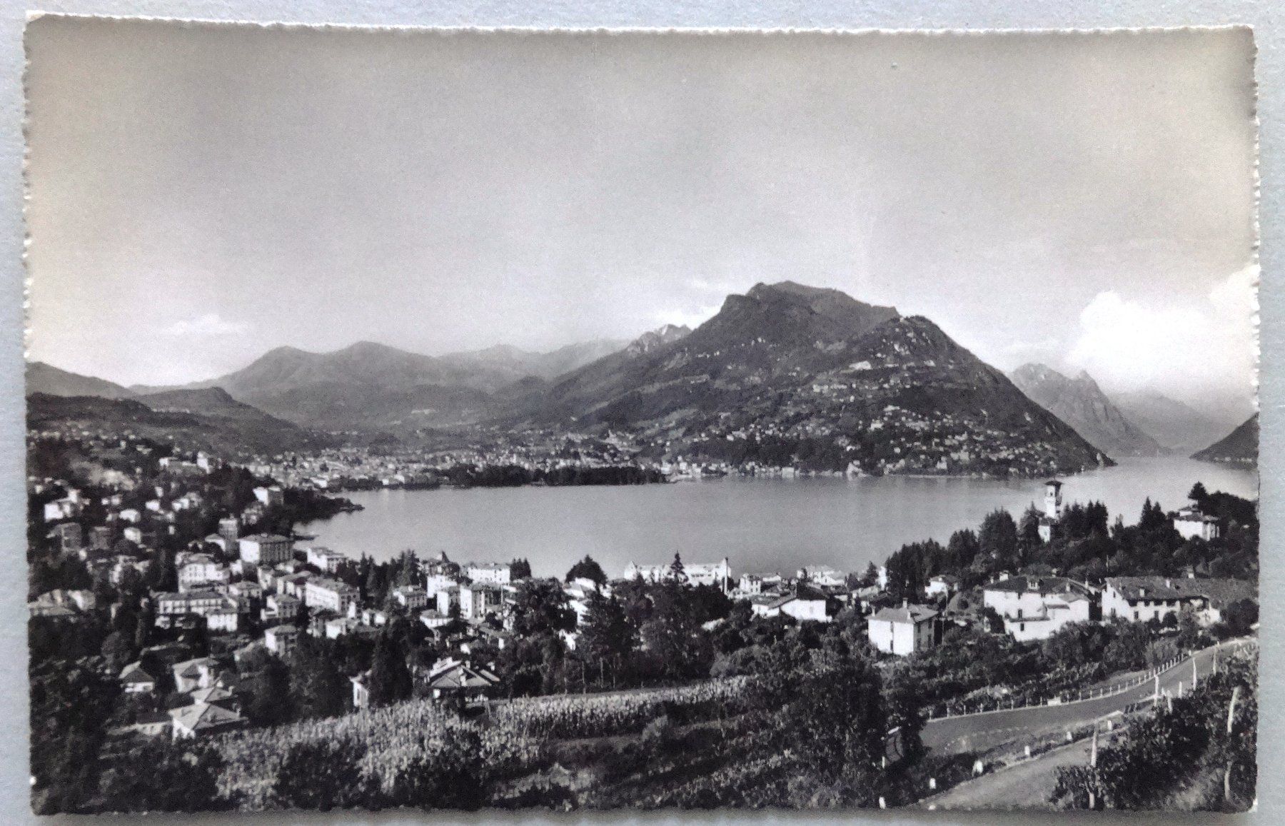 Cartes postales: Lugano, Panorama – D'occasion à Fétigny par Billy2miny