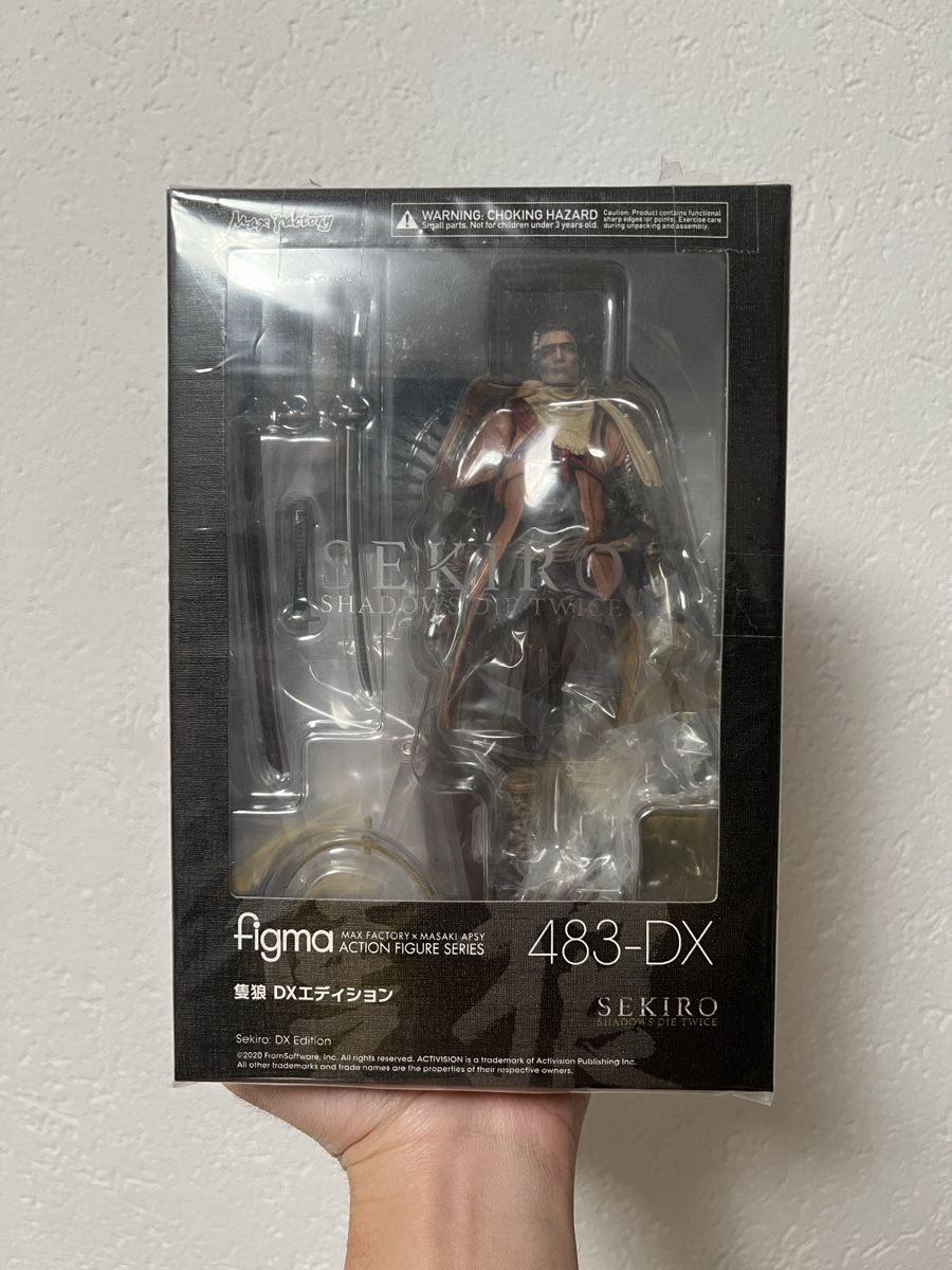 Max Factory Statuette: Sekiro Figur Figma 483-DX – Nuovo e nell'imballaggio originale da Dielsdorf venduto da cjpulia