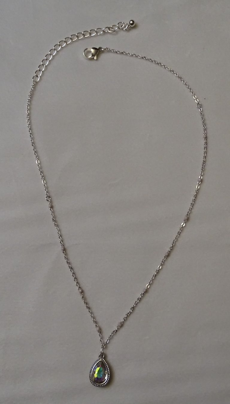 Swarovski Catenine: ***TOP*** Halskette silbern mit Anhänger***TOP*** – Nuovo (secondo la descrizione) da Zofingen venduto da Felix459 1