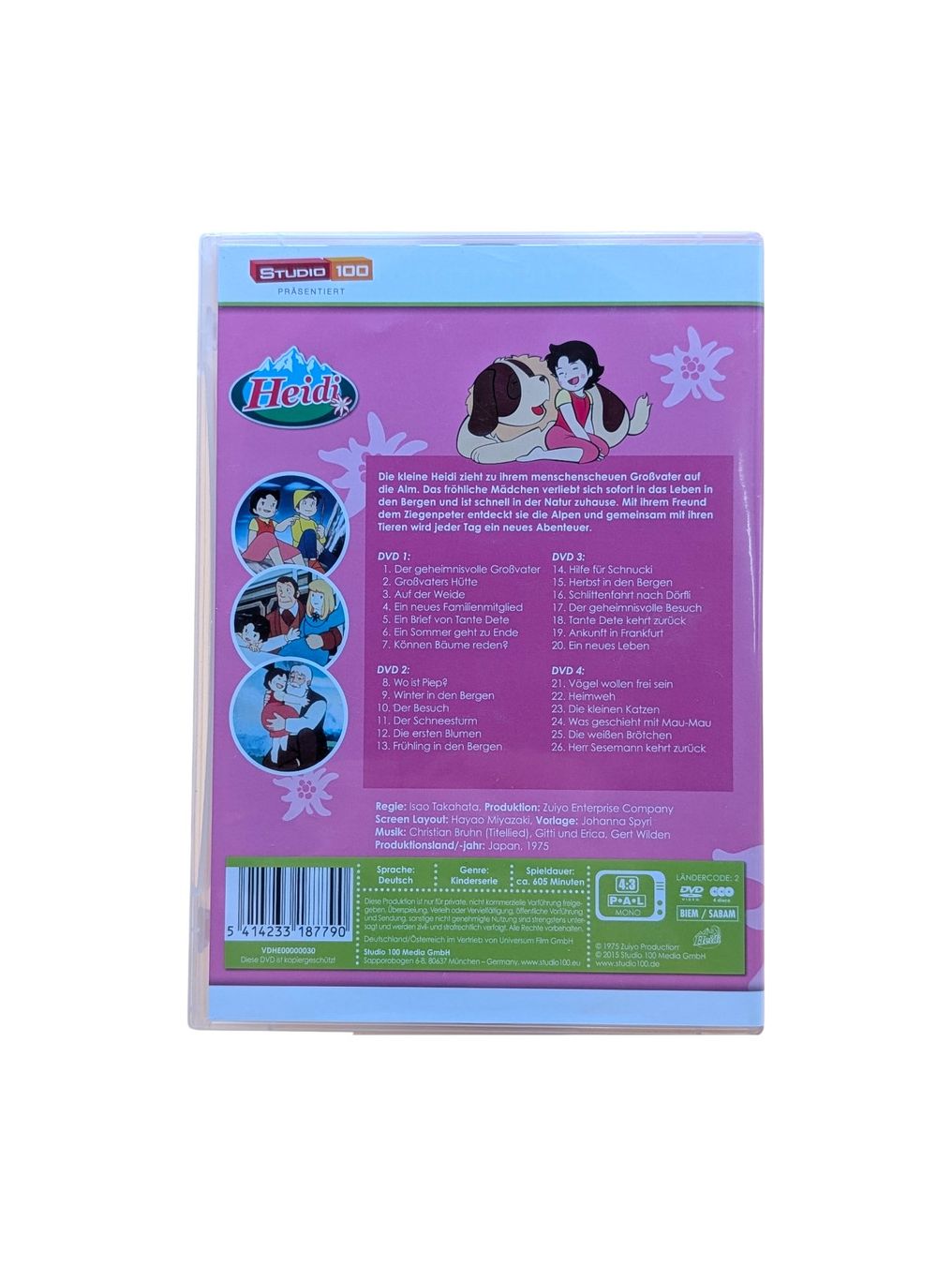 Alle DVDs: Heidi Box 1 – Gebraucht aus Domat/Ems von IsseldorsShop 1