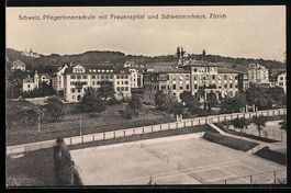 Zürich, Pflegerinnenschule mit Frauensp