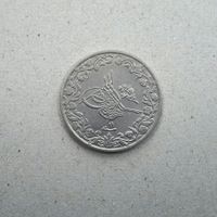 Egypt , 5/10 Qirsh , 1885 , Kupfer-Nickel .