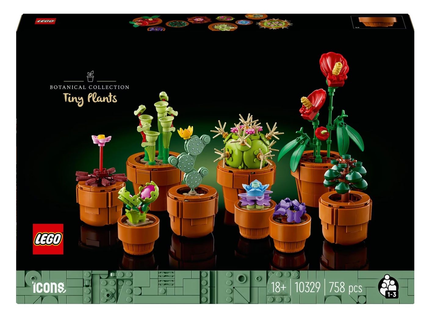 Lego Baukästen: LEGO Mini Pflanzen, 10329, Botanical Collection – Neu und originalverpackt aus Braunau von Duczelli