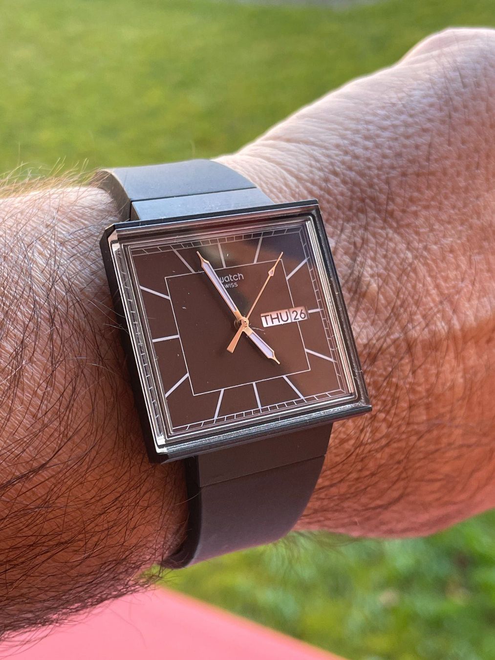Swatch Orologi: Swatch Original Bioceramic WHAT IF Kolektion – Usato da Rorschach venduto da Spektar 6