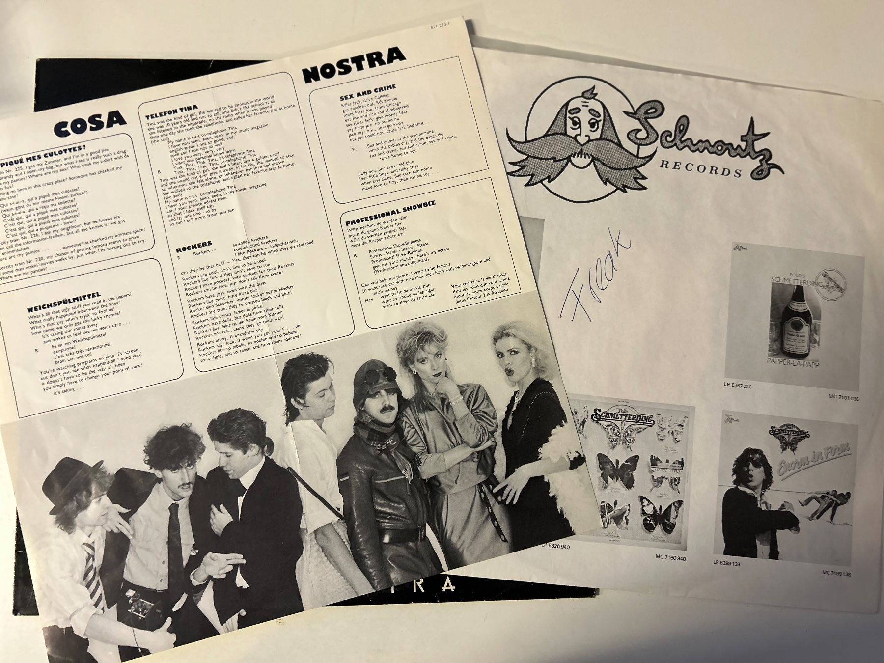 Dischi in vinile: Slapstick - Cosa Nostra LP – Usato da Aesch BL venduto da BernisFlomi 2