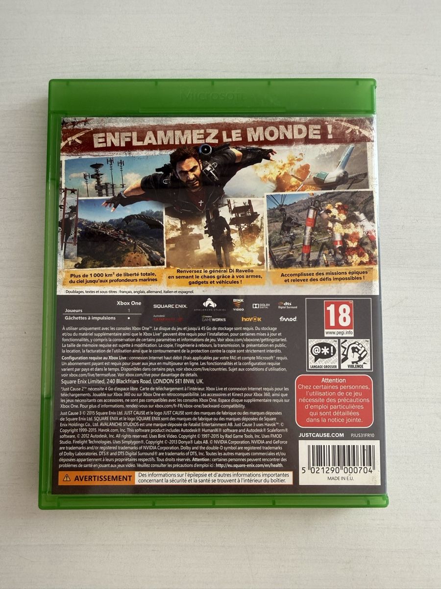 Microsoft Giochi: Just Cause 3 - Xbox One – Nuovo (secondo la descrizione) da Sion venduto da fer_gwz6 2