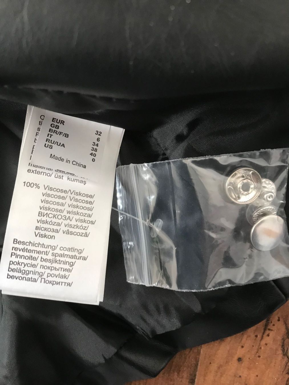 Giacche: Kunstleder Jacke – Usato da Triesenberg venduto da Anastasia26 3