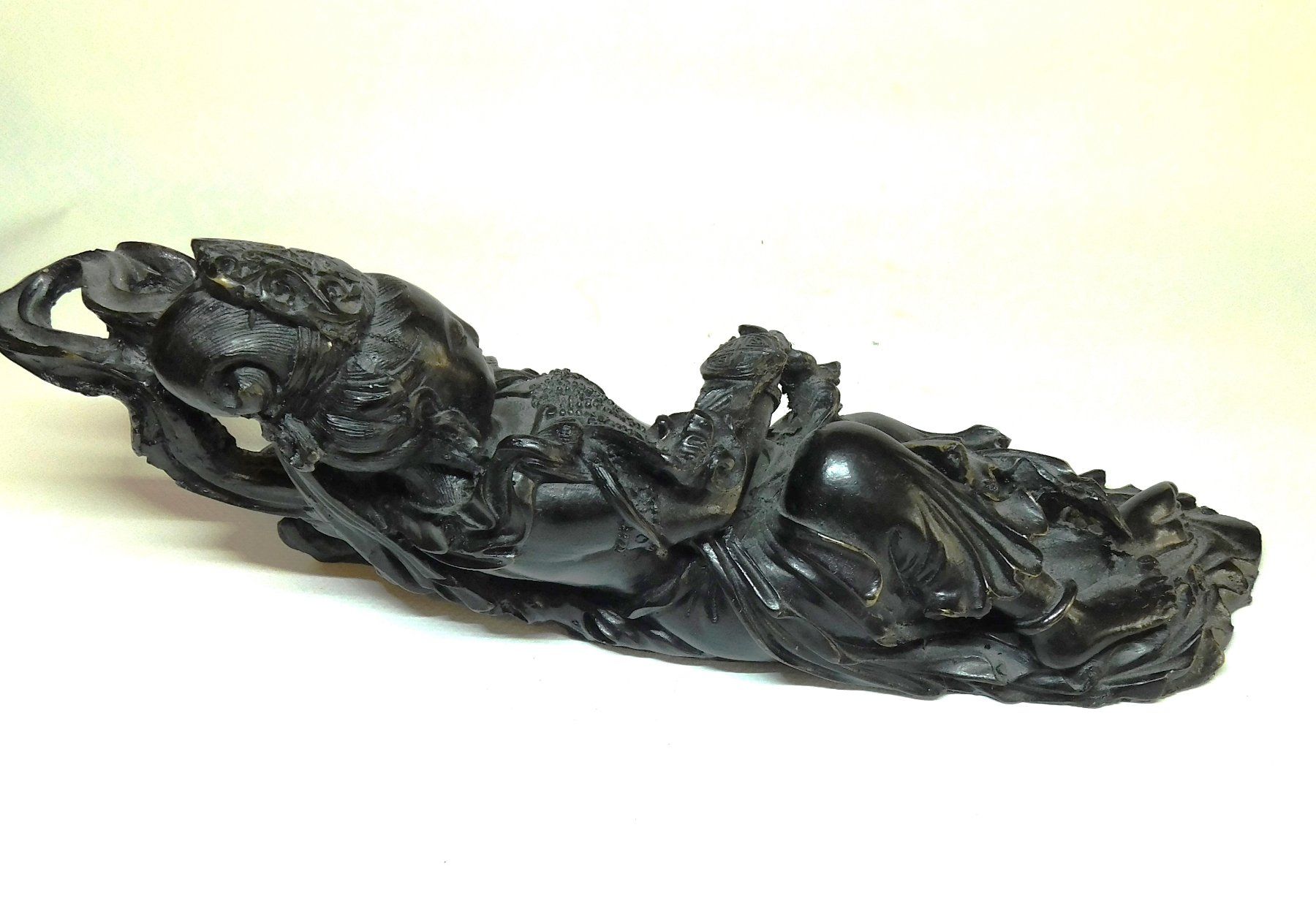 Skulpturen & Statuen: Chinesische geschnitzte Holzskulptur – Gebraucht aus Emmenbrücke von Ulisse-22 2