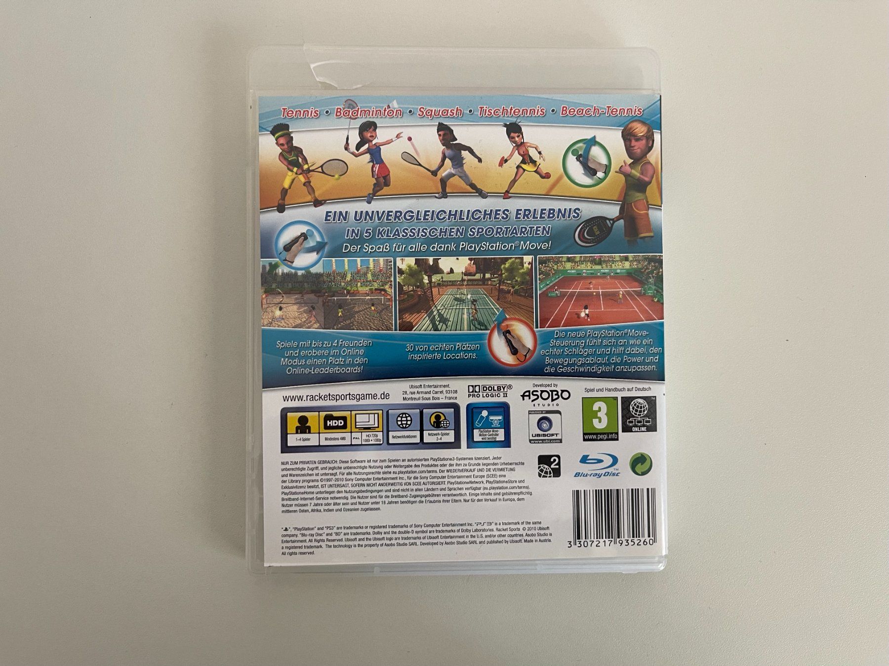 Sony Spiele: Racket Sports, Sony Playstation 3, PS3 – Gebraucht aus Couvet von nay_prh5 2