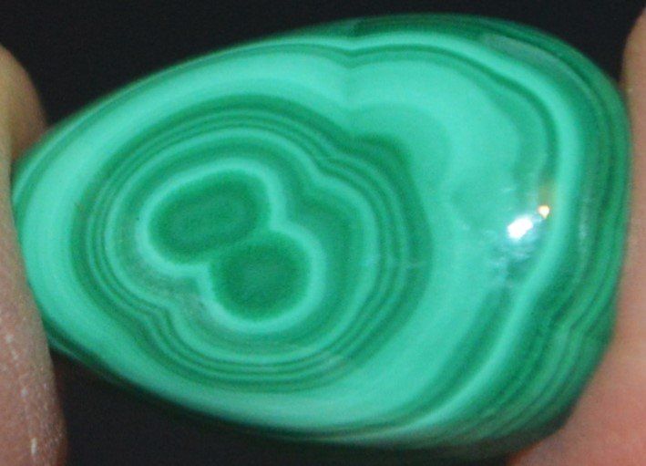 Mineralien & Heilsteine: Cabochon L-609 – Malachit - 19x12mm – Neu und originalverpackt aus Goldiwil (Thun) von han_v5b7 2