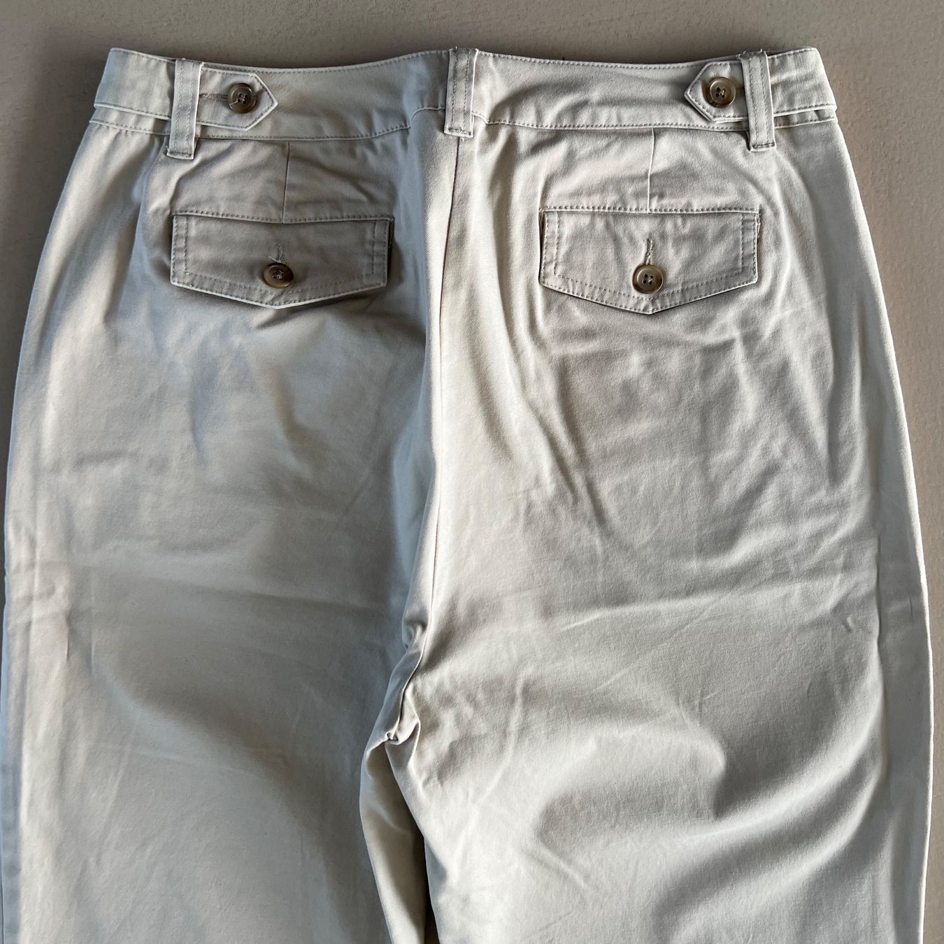 Pantalons: beige LANDS’ END Hose | Baumwolle & Elastan – D'occasion à Zürich par ClosetQueen 4