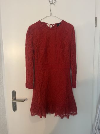 The Kooples Kleid, rot, Gr. S, Top Zustand für den Herbst