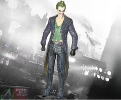 Batman Arkham City Joker DC Direct Action Figur