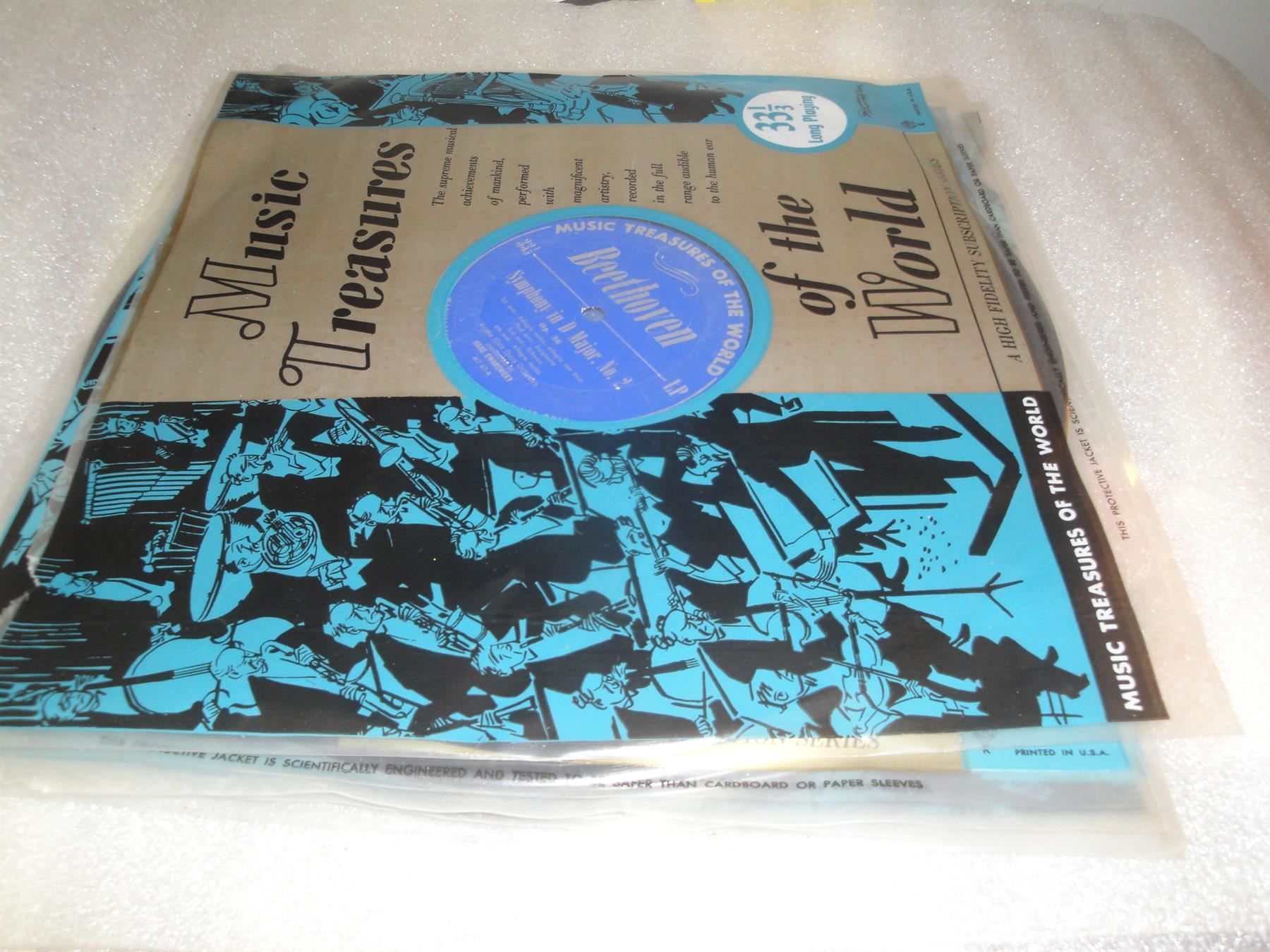 Schallplatten: Beethoven Symphony in D Major F Major LP – Gebraucht aus Genève von Cockattoo