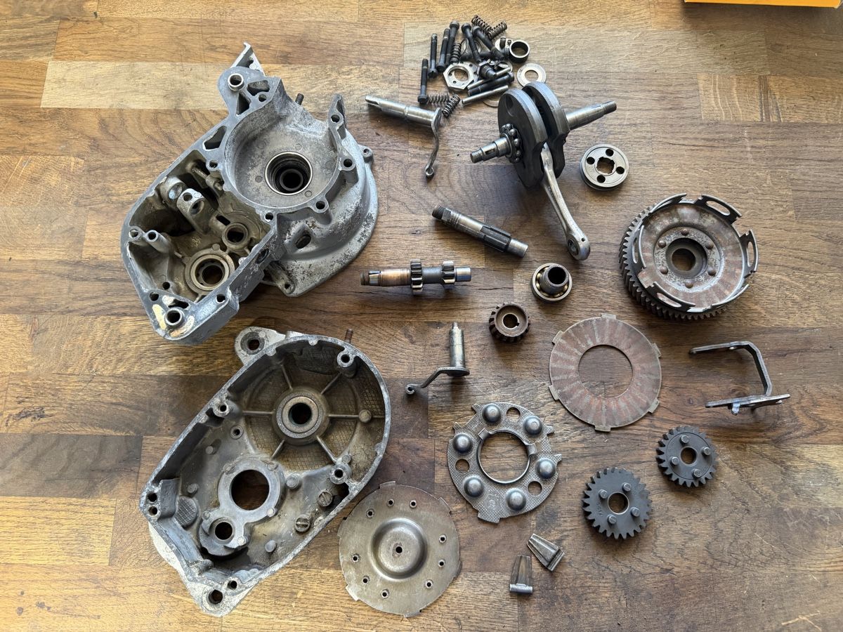 Pièces pour mobylette: Motor Sachs 503 2-Gang Handschalter  – D'occasion à Bolken par si.x.las