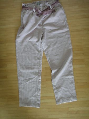 Neue Vintage Cordhose Pastel rosa Gr. 12 J, mit Gürtel