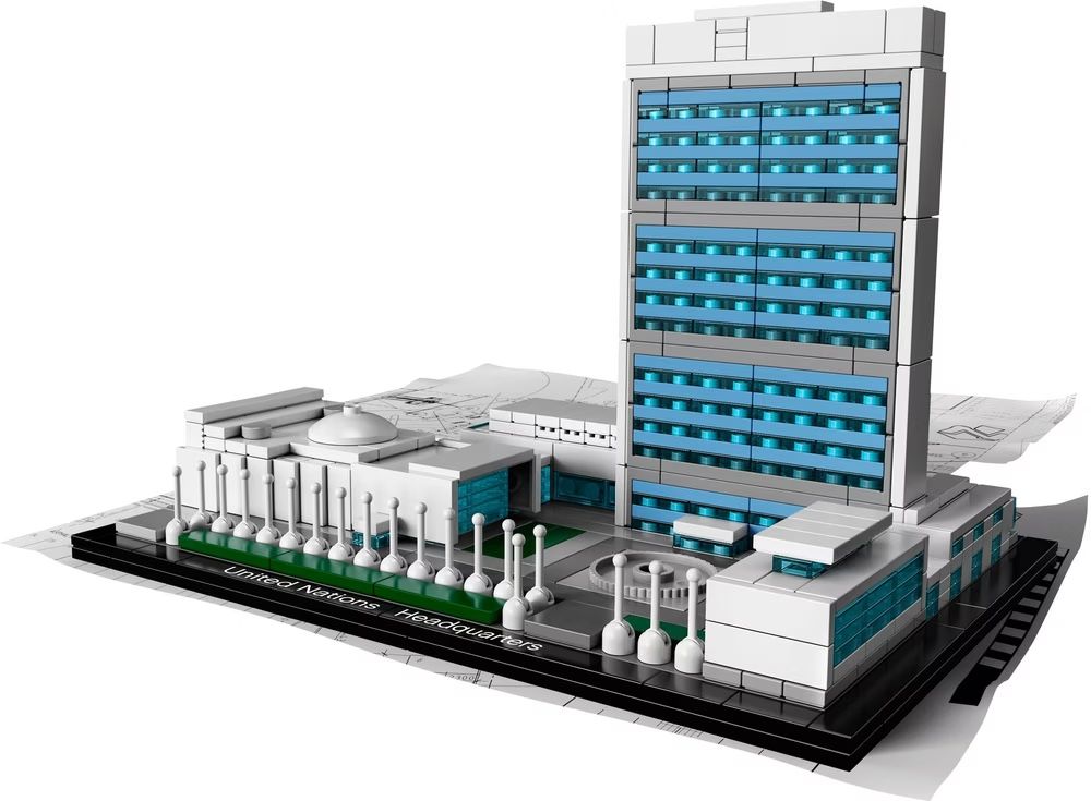 Lego Kit di costruzioni: Lego 21018 United Nations Headquarters Architecture – Nuovo e nell'imballaggio originale da Recherswil venduto da Easy_sell 2