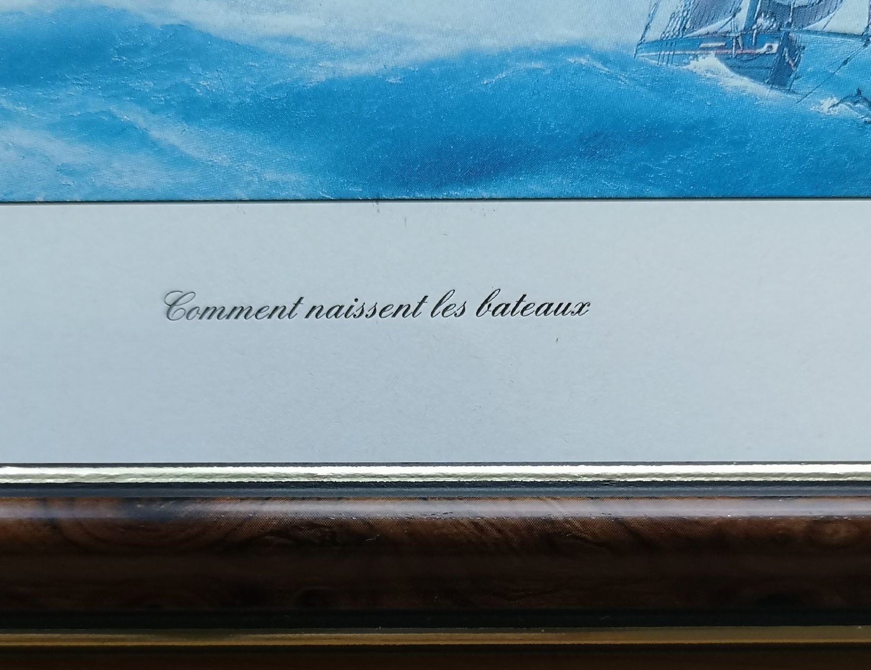 Foto & Immagini: 2 Drucke "Comment naissent les bateaux" – Usato da Zürich venduto da Tanteemma369 4