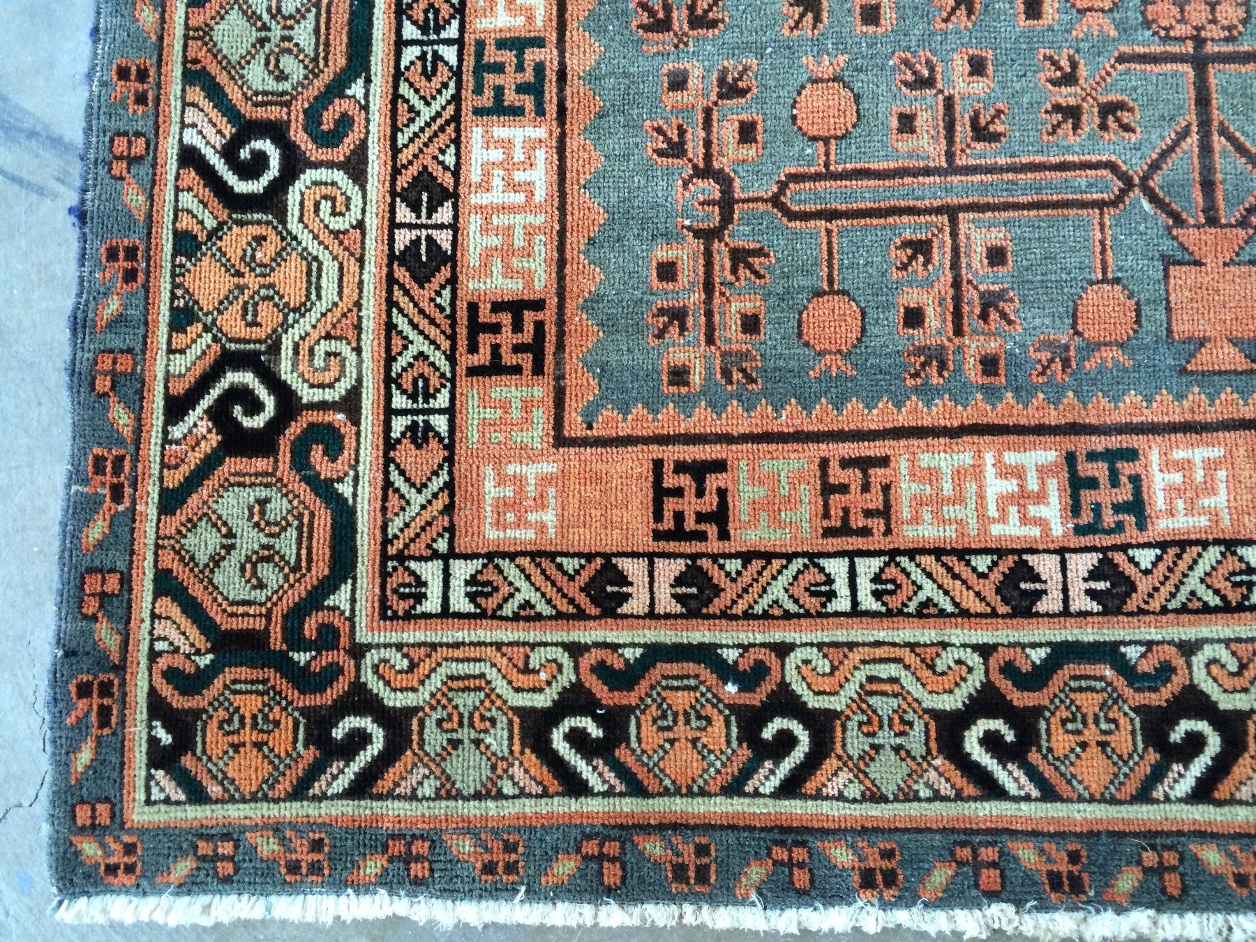 Tapis: Alter Yarkand Granatapfel Teppich – D'occasion à Seewen SZ par ste_n52f 2