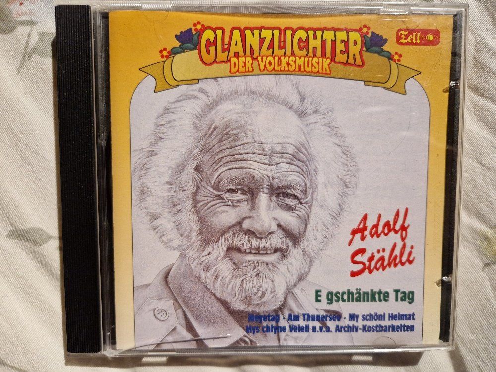 CD: Adolf Stähli: E gschänkte Tag: Vergriffen! – Usato da Brittnau venduto da Zibu