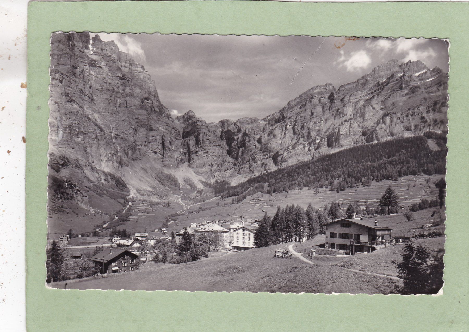 Cartoline postali: Louèche-les-Bains Leukerbad 1960 – Usato da Herisau venduto da Lisegrat2008